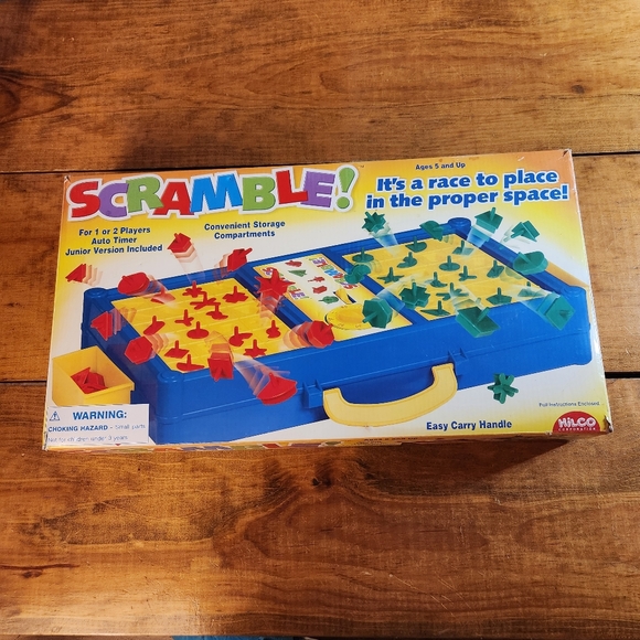 2003 Scramble! The Game Perfection Complete/Working in Great Condition Pre-owned - Picture 1 of 9